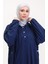 Kapüşonlu Tunik Pantolon Ikili Takım 0567-05 Saks 3