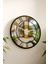 Acar Grafik Dekoratif Lüx Aynalı Pleksili Duvar Saati 4