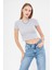 Bisiklet Yaka Kısa Kol Badi Crop Coton Body 4020 2