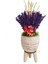 Lavanta Cream Kuru Çiçek Aranjman & Dekoratif Çiçek 15-20 cm & Doğum Günü Hediyesi 1