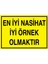 En İyi Nasihat İyi Örnek Olmaktır Uyarı Tabelası - 70 x 100 Alüminyum Kompozit Panel - Gs7 1