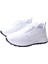 25500701 Kadın Deri Beyaz Spor Ayakkabı 3