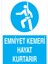 Eminiyet Kemeri Hayat Kurtarır Uyarı Tabelası - 35 x 50 Alüminyum Kompozit Panel - Ekdt2 1