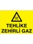 Tehlike Zehirli Gaz Uyarı Tabelası - 50 x 70 Alüminyum Kompozit Panel - DG39 1