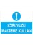 Koruyucu Malzeme Kullan Uyarı Tabelası - 20 x 30 Alüminyum Kompozit Panel - Di10 1