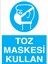 Toz Maskesi Kullan Uyarı Tabelası - 50 x 70 Alüminyum Kompozit Panel - Tgm3 1