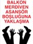 Balkon Merdiven Asansör Boşluğuna Yaklaşma Uyarı Tabelası - 50 x 70 Foreks - EKDT21 1