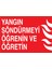 Yangın Söndürmeyi Öğrenin ve Öğretin Uyarı Tabelası - 70 x 100 Alüminyum Kompozit Panel - Y65 1