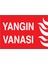 Yangın Vanası Uyarı Tabelası - 35 x 50 Alüminyum Kompozit Panel - Y17 1