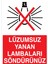 Lüzümsuz Yanan Lambaları Söndürünüz Uyarı Tabelası - 50 x 70 Alüminyum Kompozit Panel - TAS11 1