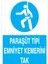 Paraşüt Tipi Emniyet Kemerini Tak Uyarı Tabelası - 70 x 100 Alüminyum Kompozit Panel - Ekdt1 1