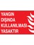Yangın Dışında Kullanılması Yasaktır Uyarı Tabelası - 35 x 50 Alüminyum Kompozit Panel - Y59 1