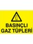 Basınçlı Gaz Tüpleri Uyarı Tabelası - 20 x 30 Alüminyum Kompozit Panel - Tü8 1