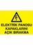 Elektrik Panosu Kapaklarını Açık Bırakma Uyarı Tabelası - 70 x 100 Alüminyum Kompozit Panel - Pan5 1
