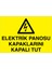 Elektrik Panosu Kapaklarını Kapalı Tut Uyarı Tabelası - 70 x 100 Alüminyum Kompozit Panel - Pan4 1