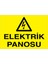 Elektrik Panosu Uyarı Tabelası - 50 x 70 Foreks - PAN14 1