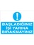 Başladığınız İşi Yarına Bırakmayın Uyarı Tabelası - 70 x 100 Alüminyum Kompozit Panel - Vgy6 1