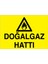 Doğalgaz Hattı Uyarı Tabelası - 50 x 70 Foreks - DG35 1