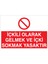İçkili Olarak Gelmek ve İçki Sokmak Uyarı Tabelası - 70 x 100 Alüminyum Kompozit Panel - Iç4 1