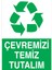 Çevremizi Temiz Tutalım Uyarı Tabelası - 70 x 100 Alüminyum Kompozit Panel - Gd4 1