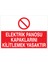 Elektrik Panosu Uyarı Tabelası - 35 x 50 Alüminyum Kompozit Panel - PAN18 1
