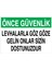 Önce Güvenlik Levhalarla Göz Göze Uyarı Tabelası - 50 x 70 Alüminyum Kompozit Panel - Ig3 1