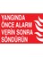 Yangında Önce Alarm Verin Sonra Söndürün Uyarı Tabelası - 20 x 30 Alüminyum Kompozit Panel - Y23 1