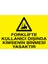 Forklifte Kullanıcı Dışında Uyarı Tabelası - 70 x 100 Alüminyum Kompozit Panel - F25 1