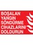 Boşalan Yangın Söndürme Cihazların Doldurun Uyarı Tabelası - 35 x 50 Alüminyum Kompozit Panel - Y30 1