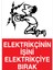 Elektrikçinin İşini Elektrikçiye Bırak Uyarı Tabelası - 50 x 70 Alüminyum Kompozit Panel - E40 1