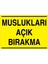 Muslukları Açık Bırakma Uyarı Tabelası - 50 x 70 Alüminyum Kompozit Panel - Tas6 1
