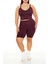 Plus Size Dikişsiz Crop Atlet 4