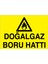 Doğalgaz Boru Hattı Uyarı Tabelası - 20 x 30 Alüminyum Kompozit Panel - DG34 1