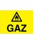 Gaz Uyarı Tabelası - 70 x 100 Alüminyum Kompozit Panel - DG15 1