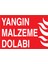 Yangın Malzeme Dolabı Uyarı Tabelası - 50 x 70 Foreks - Y40 1
