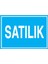 Satılık Uyarı Tabelası - 50 x 70 Foreks - Ç4 1