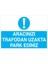 Aracınızı Trafodan Uzakta Park Ediniz Uyarı Tabelası - 50 x 70 Alüminyum Kompozit Panel - ŞAKY11 1