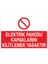 Elektrik Panosu Uyarı Tabelası - 20 x 30 Foreks - PAN18 1