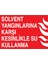 Solvent Yangınlarına Karşı Kesinlikle Su Kullanma Uyarı Tabelası - 20 x 30 Foreks - Y34 1