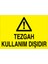 Tezgah Kullanım Dışıdır Uyarı Tabelası - 70 x 100 Foreks - Tpcf8 1