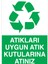 Atıkları Uygun Atık Kutularına Atınız Uyarı Tabelası - 50 x 70 Foreks - Gd6 1