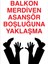 Balkon Merdiven Asansör Boşluğuna Yaklaşma Uyarı Tabelası - 20 x 30 Foreks - EKDT21 1