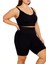 Plus Size Dikişsiz Crop Atlet 1