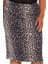 Plus Size Leopar Desenli Etek 3