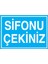 Sifonu Çekiniz Uyarı Tabelası - 20 x 30 Foreks - Wt5 1