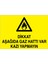 Dikkat Aşağıda Gaz Hattı Var Uyarı Tabelası - 20 x 30 Foreks - DG12 1