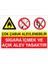 Çok Çabuk Alevlenebilir Sigara İçmek ve Açık Alev Yasaktır Uyarı Tabelası - 20 x 30 Foreks - Aa1 1