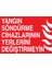 Yangın Söndürme Cihazlarının Yerlerini Değiştirmeyin Uyarı Tabelası - 20 x 30 Foreks - Y29 1