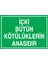 İçki Bütün Kötülüklerin Anasıdır Uyarı Tabelası - 20 x 30 Foreks - Iç1 1