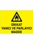 Dikkat Yanıcı ve Parlayıcı Madde Uyarı Tabelası - 35 x 50 Foreks - YP18 1